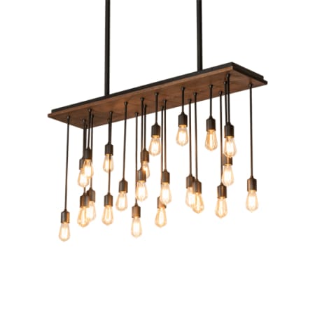 A large image of the Meyda Tiffany 217430 Natural Wood