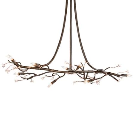 A large image of the Meyda Tiffany 221125 Craftsman Brown