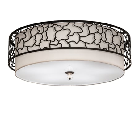 A large image of the Meyda Tiffany 229839 Textured Black