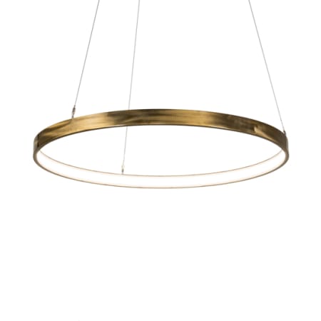 A large image of the Meyda Tiffany 231755 Brass Tint