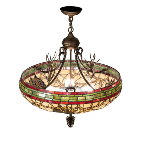 Meyda Tiffany 233726 Antique Copper 4 Light 24 Meyda Tiffany 233726 Antique Copper 4 Light 24