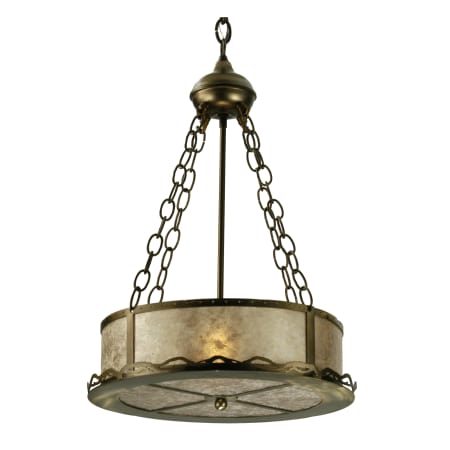 A large image of the Meyda Tiffany 23637 Timeless Bronze / Silver Mica