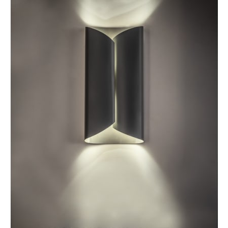 A large image of the Meyda Tiffany 237234 Nickel / Weatherable Dark Grey