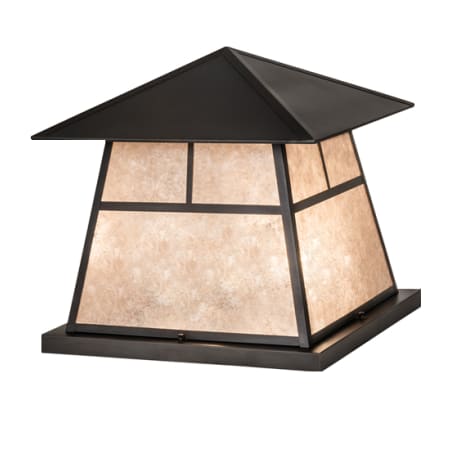 A large image of the Meyda Tiffany 241008 Craftsman Brown
