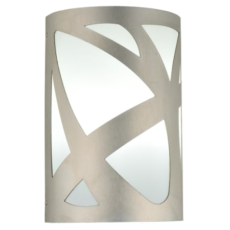 A large image of the Meyda Tiffany 241879 Brushed Stainless Steel