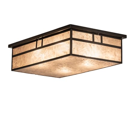 A large image of the Meyda Tiffany 244260 Craftsman Brown