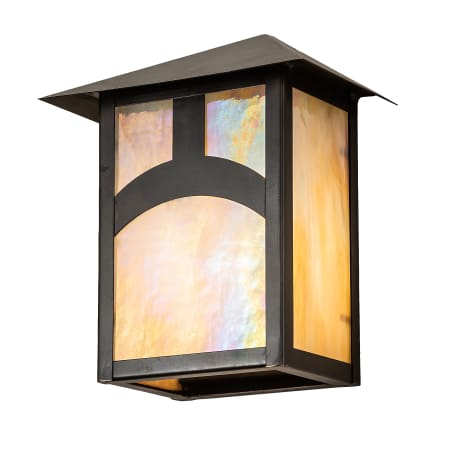 A large image of the Meyda Tiffany 255063 Craftsman Brown