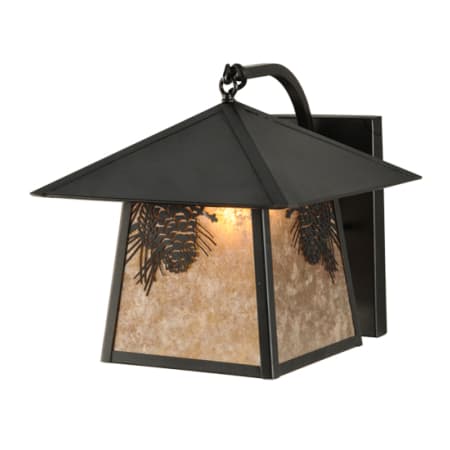 A large image of the Meyda Tiffany 54906 Craftsman Brown