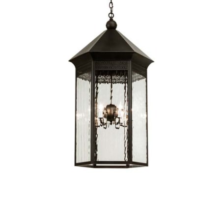 A large image of the Meyda Tiffany 72041 Craftsman Brown