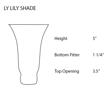 A large image of the Meyda Tiffany 10174 Shade Dimensions