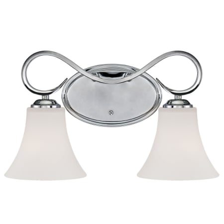 A large image of the Millennium Lighting 282 Chrome