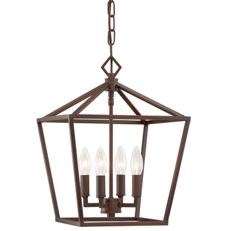 A large image of the Millennium Lighting 3234 Rubbed Bronze
