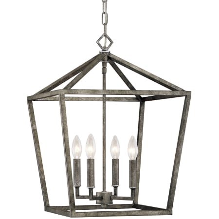 A large image of the Millennium Lighting 3244 Antique Silver