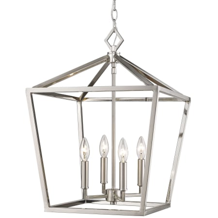 A large image of the Millennium Lighting 3244 Satin Nickel