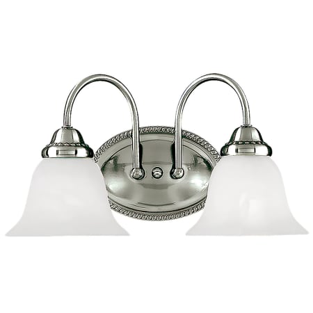 A large image of the Millennium Lighting 412 Satin Nickel