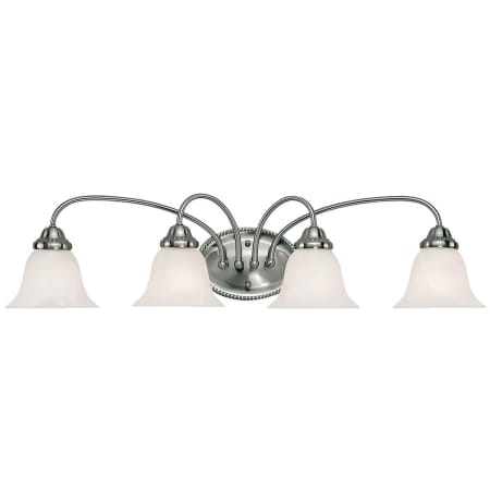 A large image of the Millennium Lighting 414 Satin Nickel