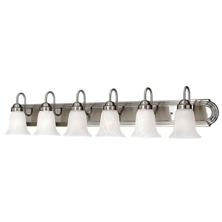 A large image of the Millennium Lighting 486 Satin Nickel
