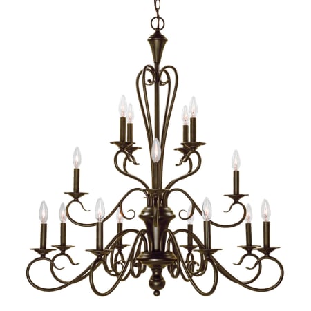 A large image of the Millennium Lighting 516 Burnished Gold
