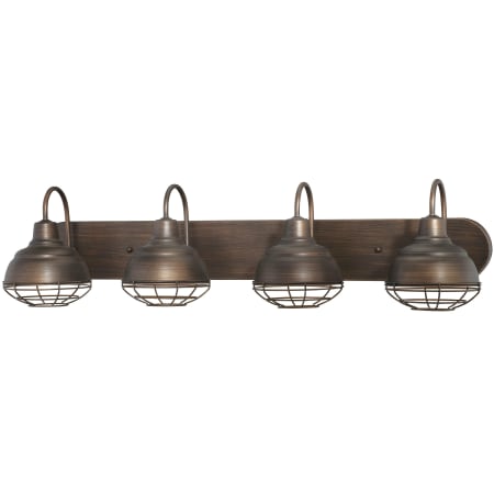 A large image of the Millennium Lighting 5424 Rubbed Bronze