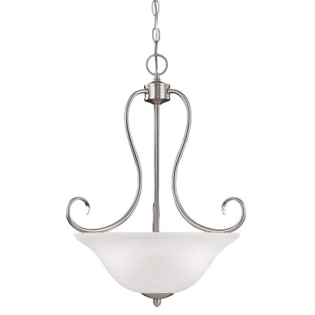 A large image of the Millennium Lighting 73 Satin Nickel