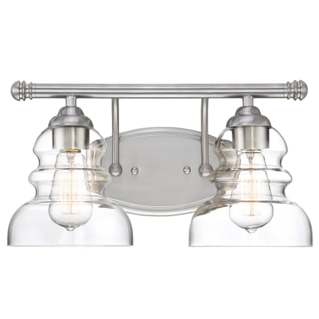 A large image of the Millennium Lighting 7332 Satin Nickel