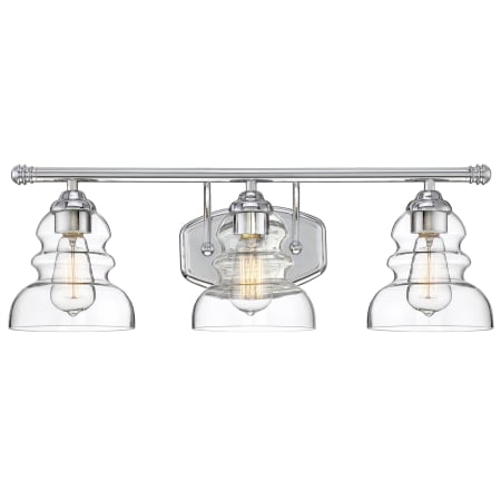 A large image of the Millennium Lighting 7333 Chrome