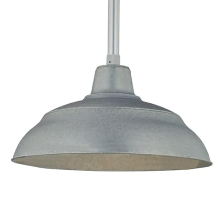 A large image of the Millennium Lighting RWHS17-RSCK-RS1 Galvanized