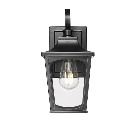 A large image of the Millennium Lighting 10901 Powder Coated Black