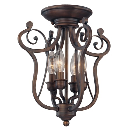 A large image of the Millennium Lighting 1144 Rubbed Bronze
