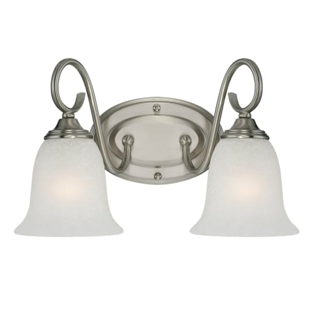 A large image of the Millennium Lighting 1182 Satin Nickel