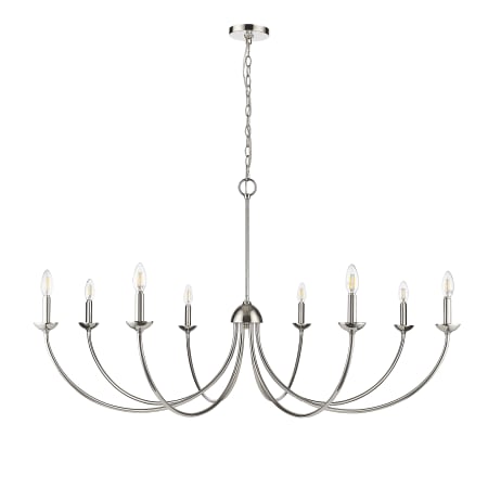A large image of the Millennium Lighting 12408 Polished Nickel