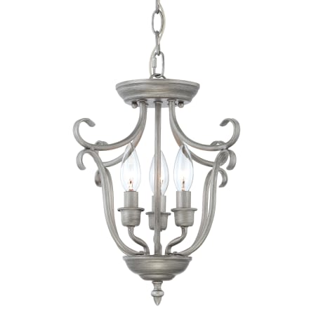 A large image of the Millennium Lighting 1323 Rubbed Silver