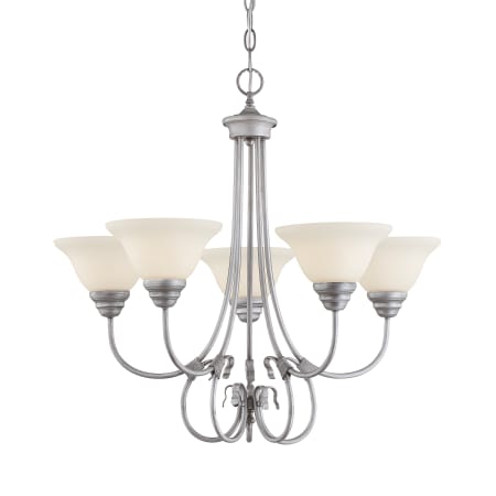 A large image of the Millennium Lighting 1365 Rubbed Silver