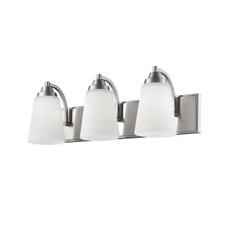 A large image of the Millennium Lighting 1443 Satin Nickel