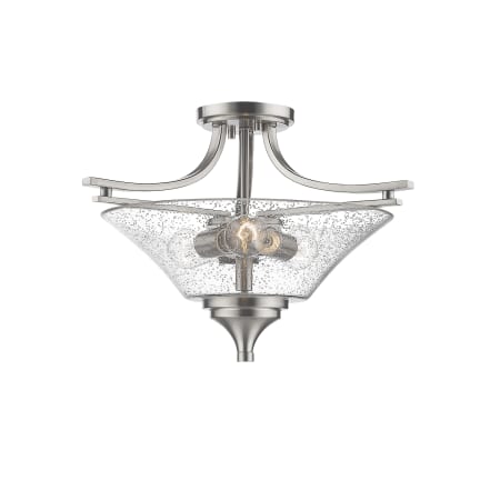A large image of the Millennium Lighting 1483 Satin Nickel