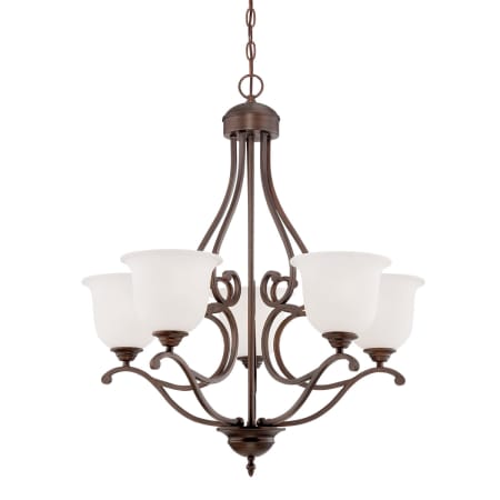 A large image of the Millennium Lighting 1555 Rubbed Bronze
