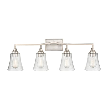 A large image of the Millennium Lighting 2104 Brushed Nickel