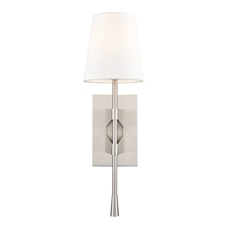 A large image of the Millennium Lighting 212001 Brushed Nickel