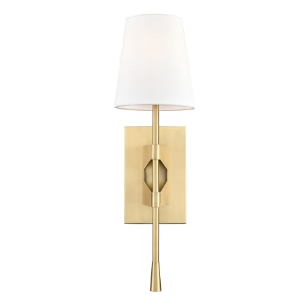 A large image of the Millennium Lighting 212001 Vintage Brass