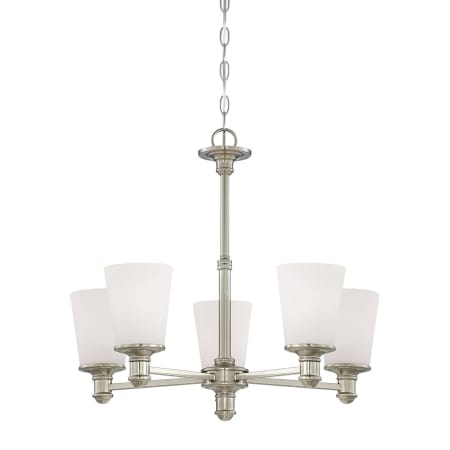 A large image of the Millennium Lighting 2155 Satin Nickel