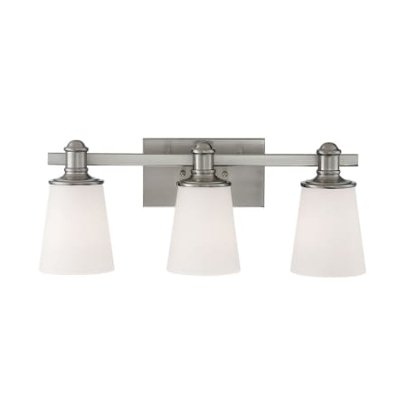 A large image of the Millennium Lighting 2163 Satin Nickel