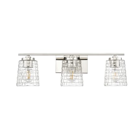 A large image of the Millennium Lighting 22103 Polished Nickel