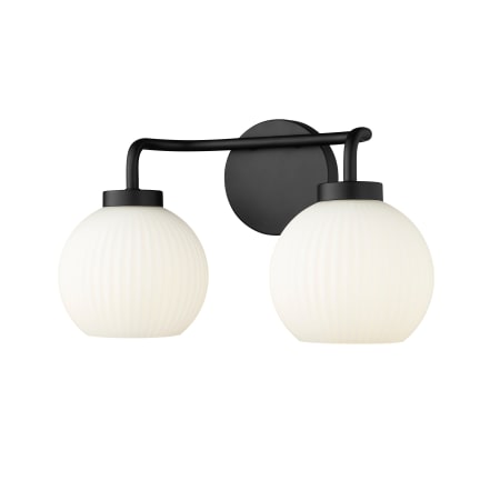 A large image of the Millennium Lighting 22402 Matte Black