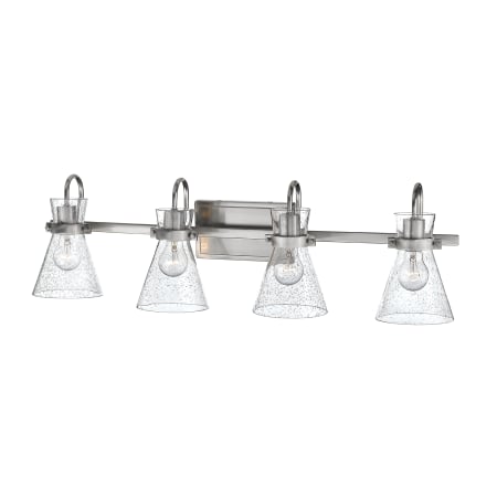 A large image of the Millennium Lighting 2334 Brushed Nickel