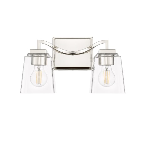 A large image of the Millennium Lighting 24002 Polished Nickel