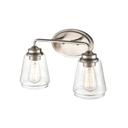 A large image of the Millennium Lighting 2462 Brushed Nickel