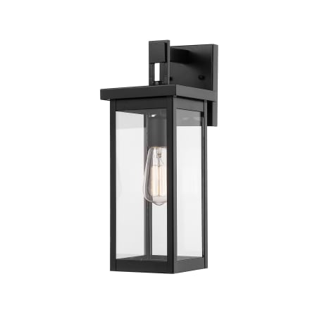 A large image of the Millennium Lighting 2601 Powder Coat Black