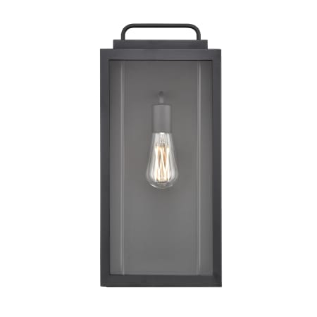 A large image of the Millennium Lighting 260101 Textured Black