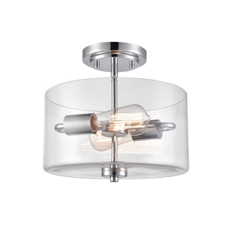 A large image of the Millennium Lighting 2710 Chrome
