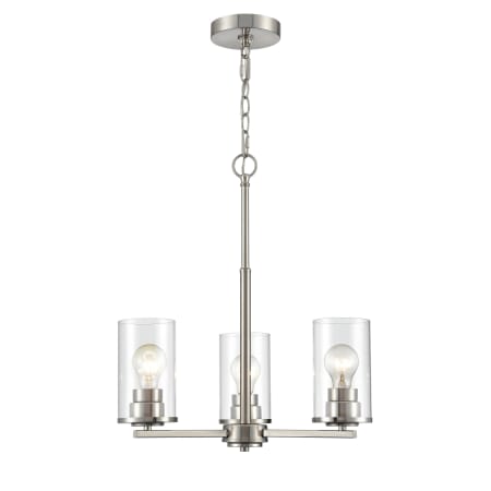 A large image of the Millennium Lighting 2713 Brushed Nickel